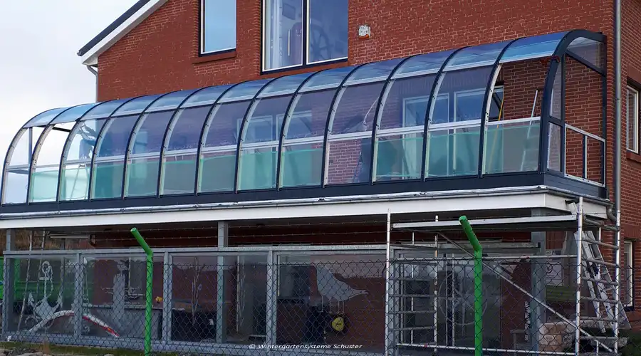 Balkon zum Wintergartenausbauen